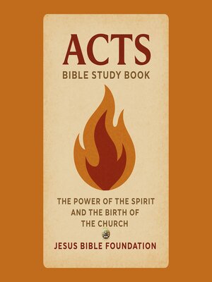 cover image of Acts Bible Study Book